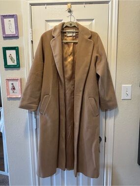 Fleurette of California 100% Wool Vintage Belted Coat